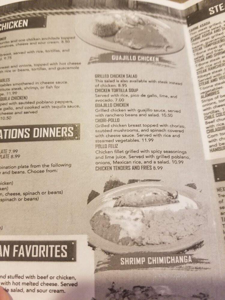 Las Plazas - Clarksville, TN menu_pic