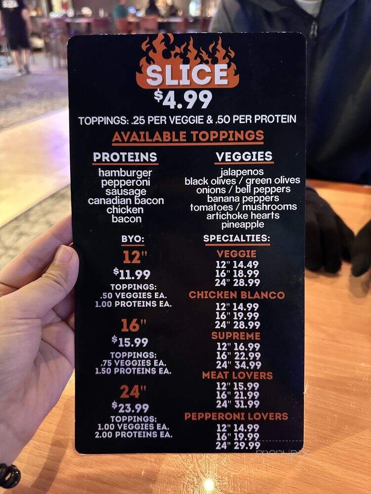 Last Call Pizza - Dallas, TX menu_pic