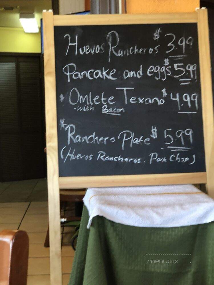 Bertha's Mexican Restaurant - San Antonio, TX menu_pic
