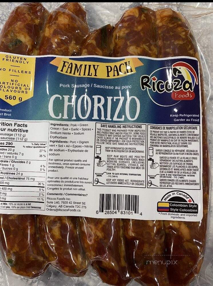 La Tienda De Pasito - Edmonton, AB menu_pic