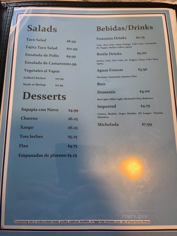 Laura's Cocina - Nashville, TN menu_pic
