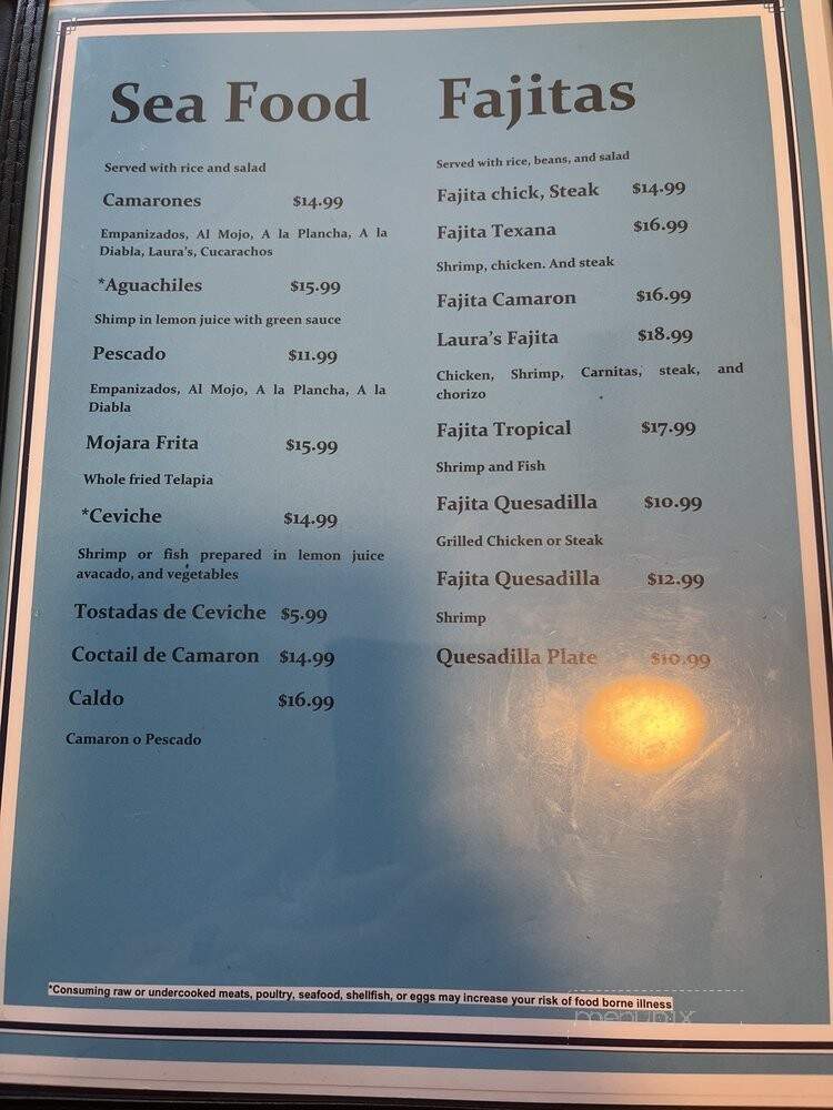 Laura's Cocina - Nashville, TN menu_pic