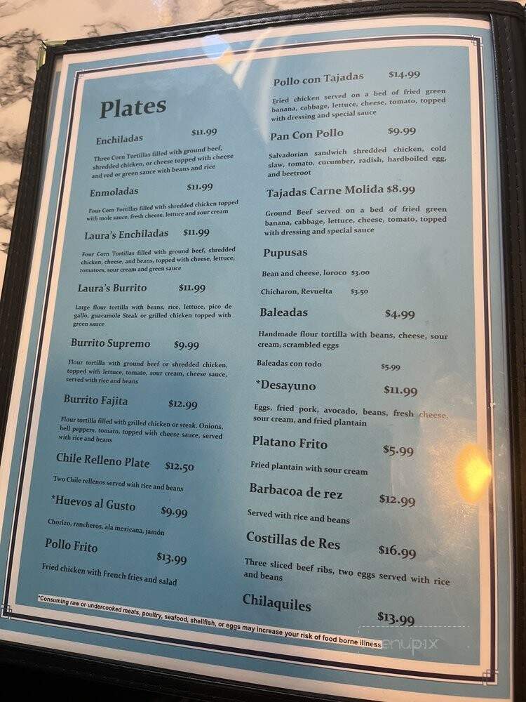 Laura's Cocina - Nashville, TN menu_pic