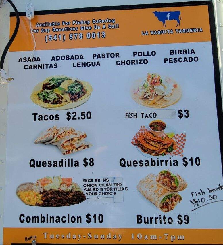 La Vaquita Taqueria - Mosier, OR