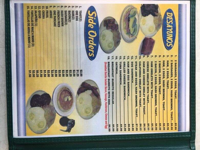 Ledy's Restaurant - North Hollywood, CA menu_pic