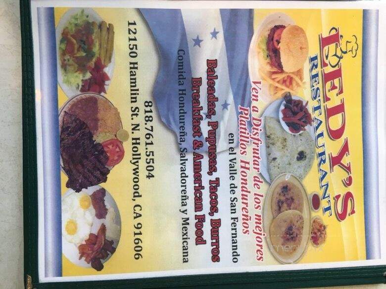Ledy's Restaurant - North Hollywood, CA menu_pic