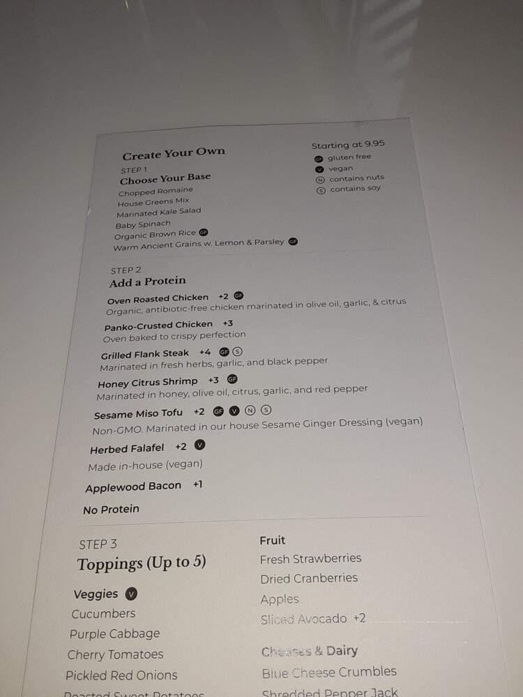 Lemon & Thyme - Tallahassee, FL menu_pic