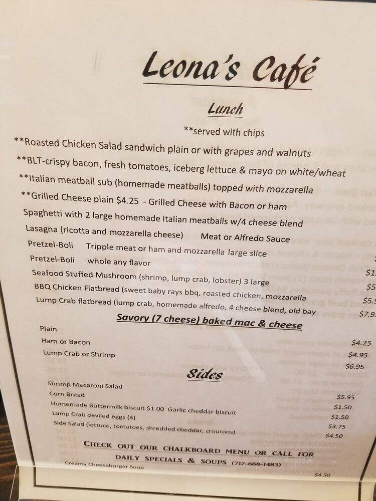 Leona's Cafe and Bakery - Thomasville, PA