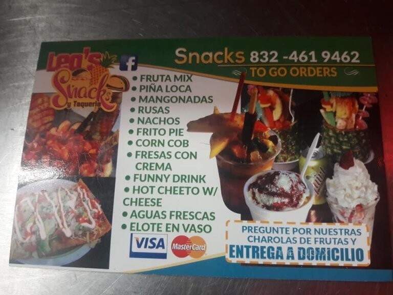 Leo's Snacks - Bacliff, TX