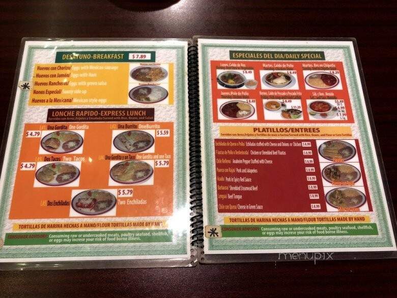 Leslie's Taquera - Kansas City, KS menu_pic