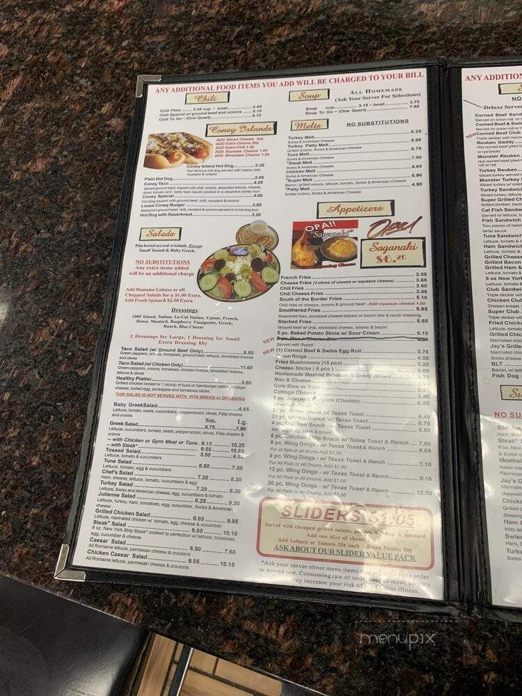 L George's - Livonia, MI menu_pic