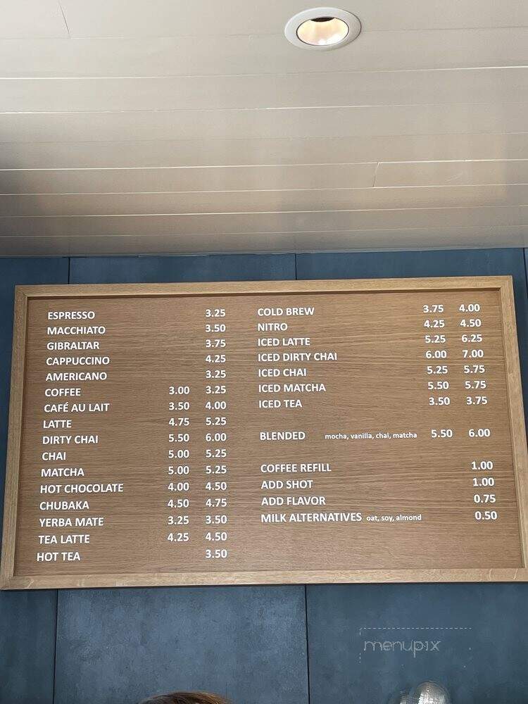 Lighthouse Coffee - Santa Barbara, CA menu_pic