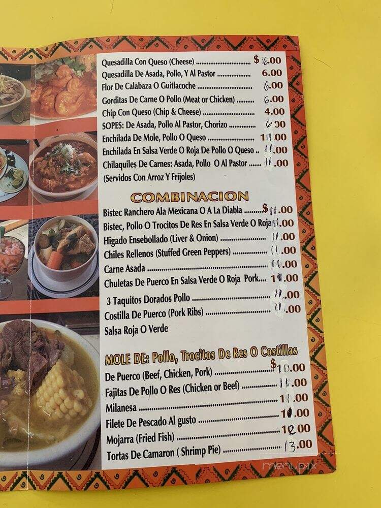 Lindo Acapulco - Hawthorne, CA menu_pic
