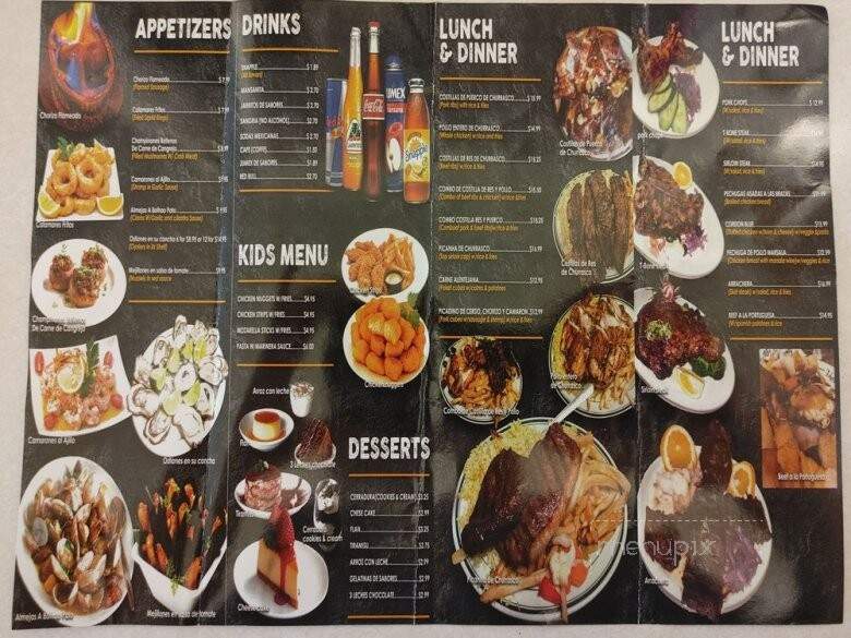 Lisboa Madrid - San Antonio, TX menu_pic