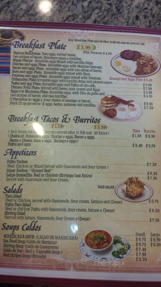 Little Casita - Houston, TX menu_pic