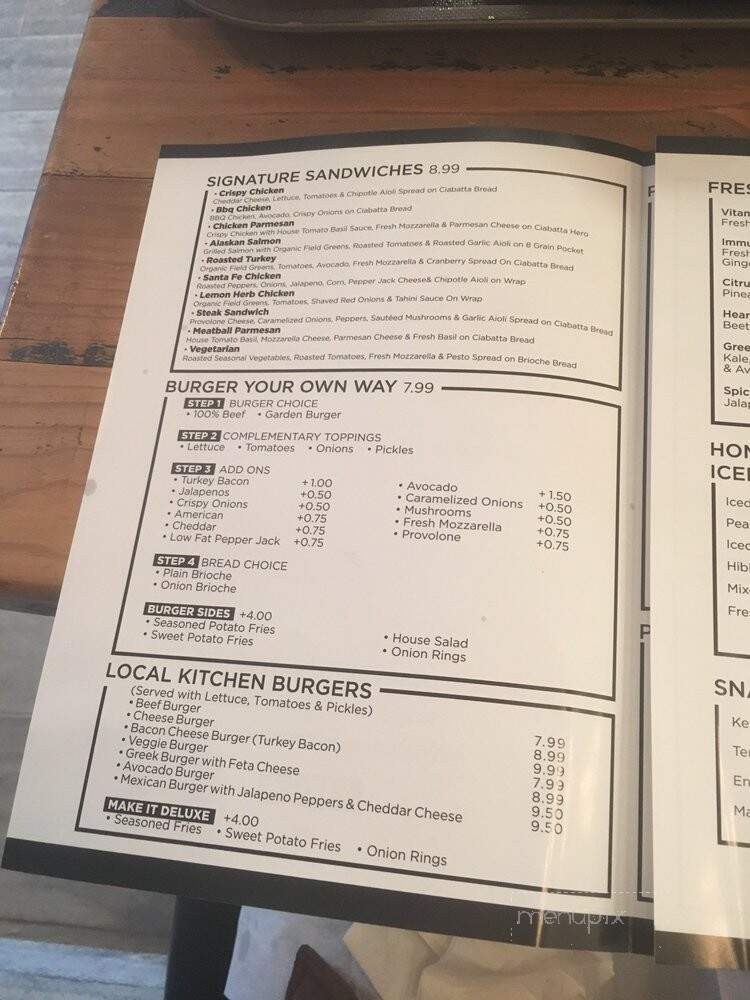 Local Kitchen - Queens, NY menu_pic