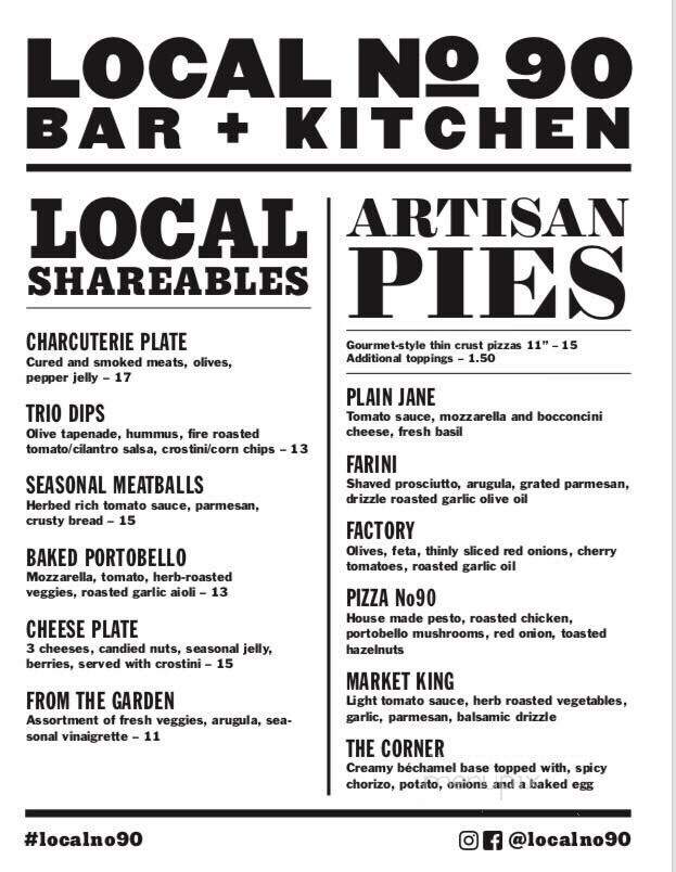 Local No 90 Bar + Kitchen - Port Hope, ON