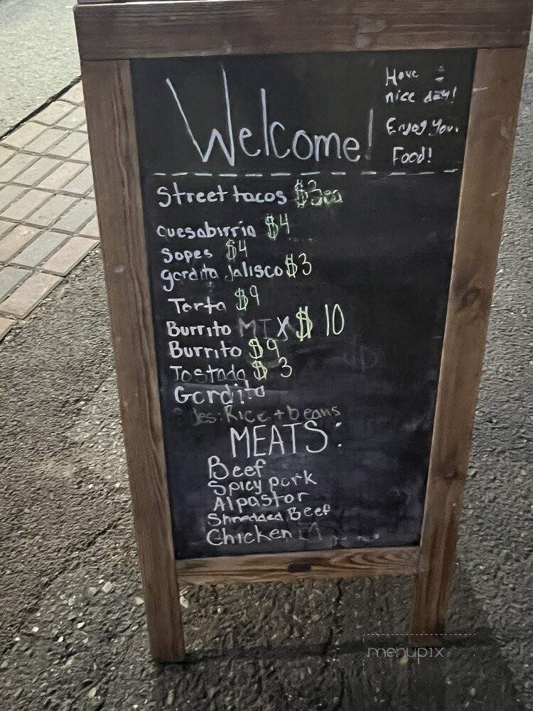 Loncheria Jalisco - The Dalles, OR menu_pic