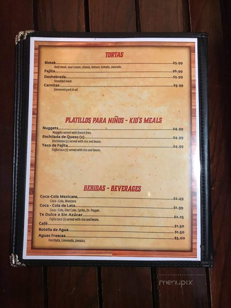 Los 2 Compadres - McAllen, TX menu_pic