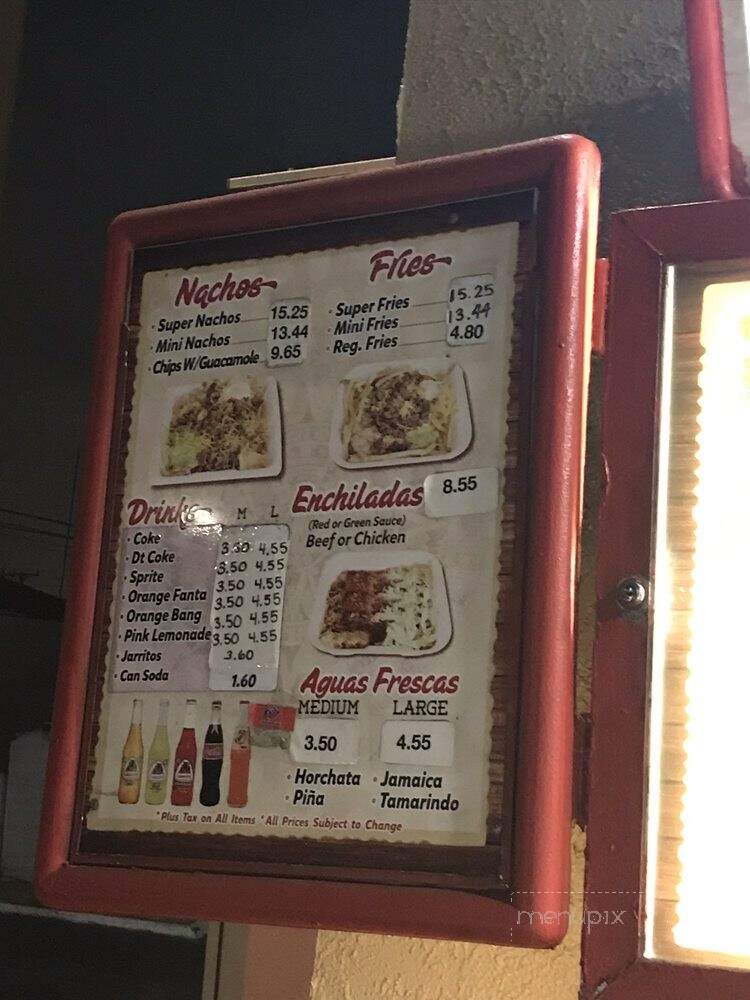 Albertitas Mexican Food - Gardena, CA menu_pic