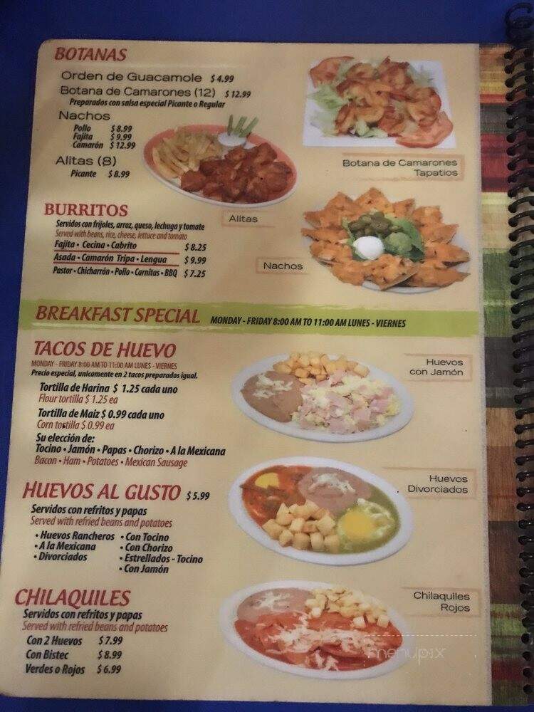 Taqueria Los Altos De Jalisco - Dallas, TX menu_pic