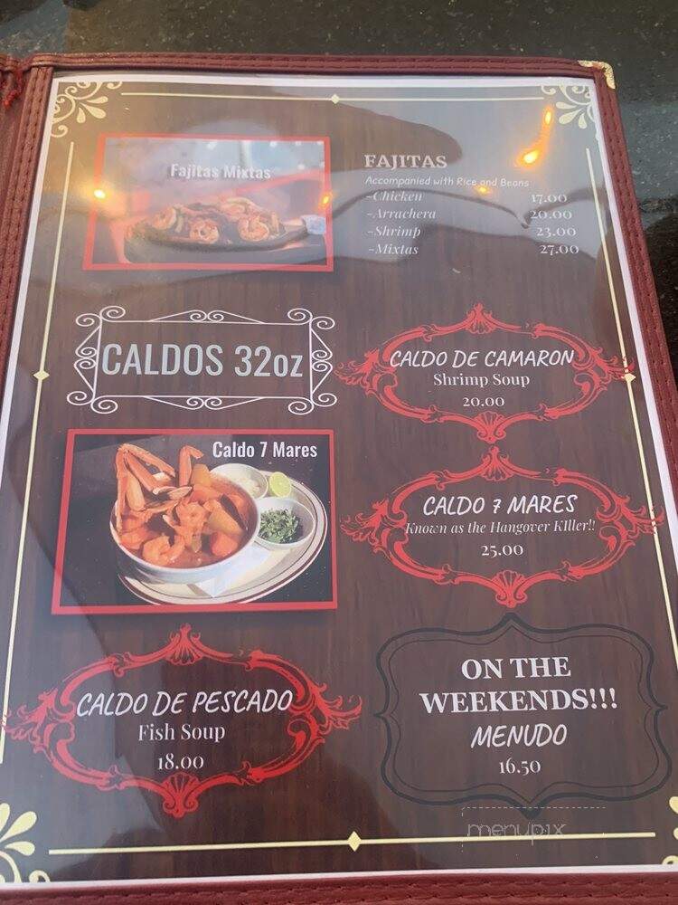 Los Altos Restaurant - Fillmore, CA menu_pic