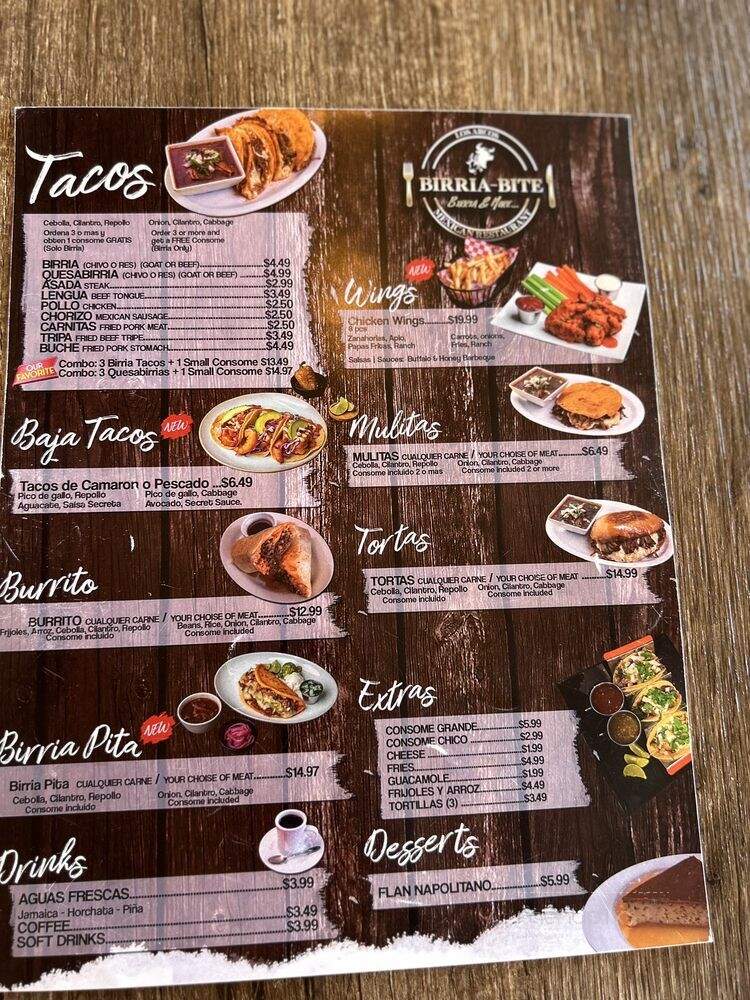 Los Arcos Birrieria and Taco Shop - Las Vegas, NV menu_pic
