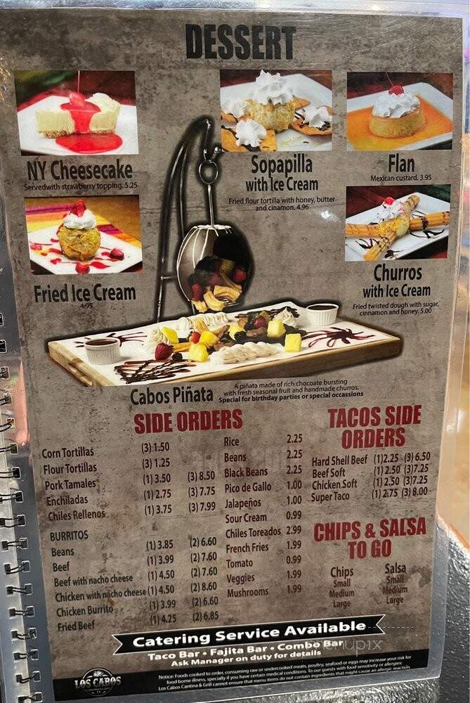 Los Cabos - Wichita, KS menu_pic