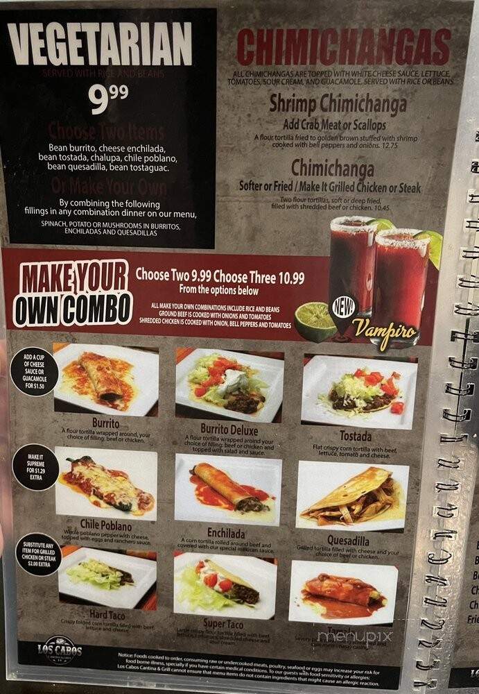 Los Cabos - Wichita, KS menu_pic