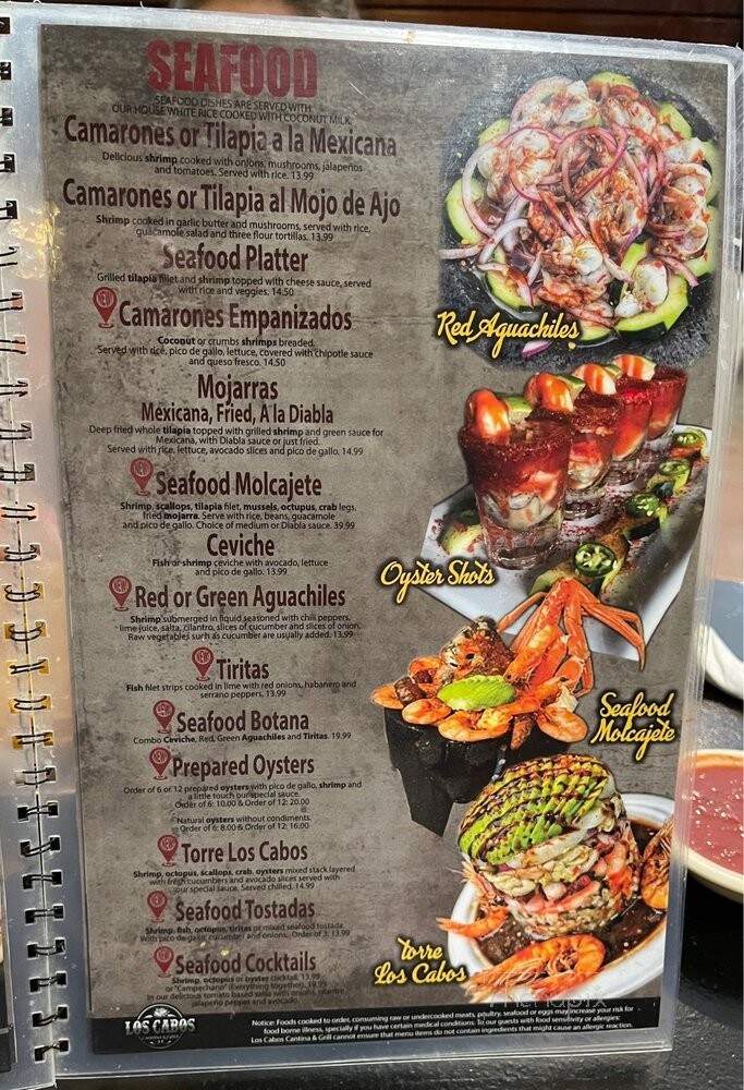 Los Cabos - Wichita, KS menu_pic