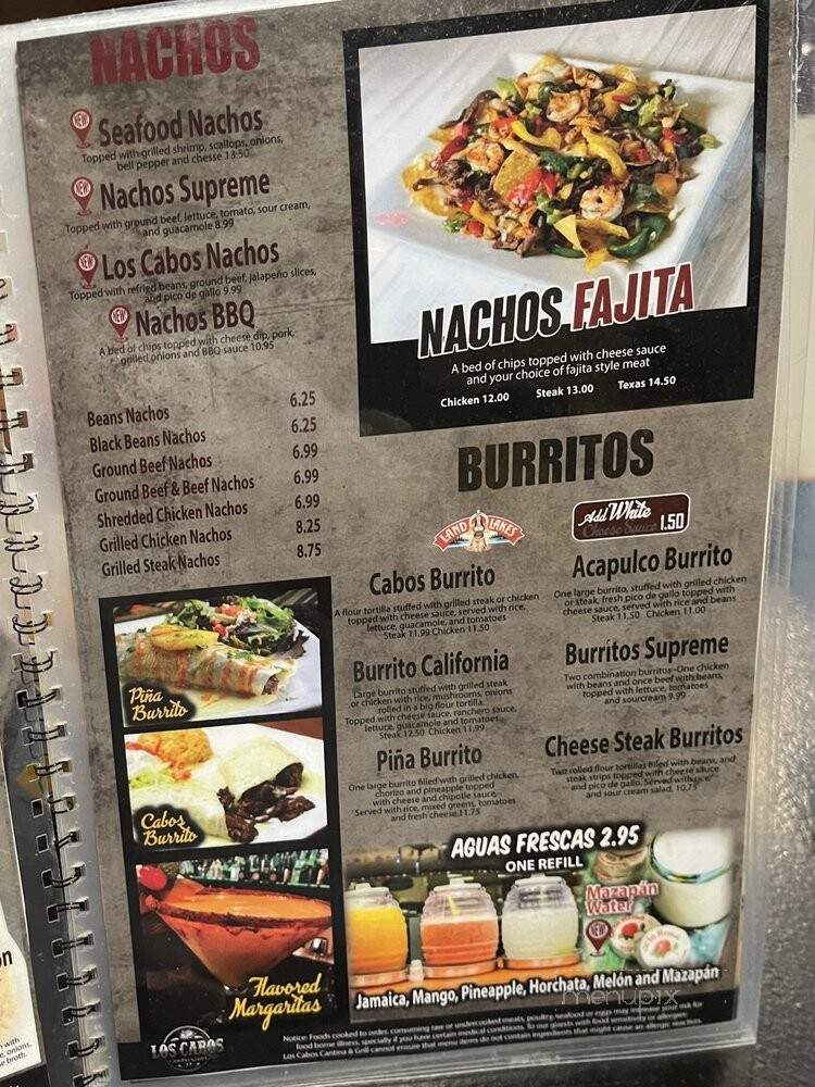 Los Cabos - Wichita, KS menu_pic
