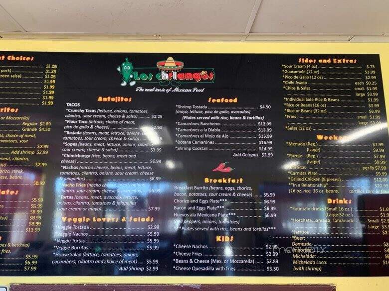 El Rincon de Los Sabores - Olivehurst, CA menu_pic