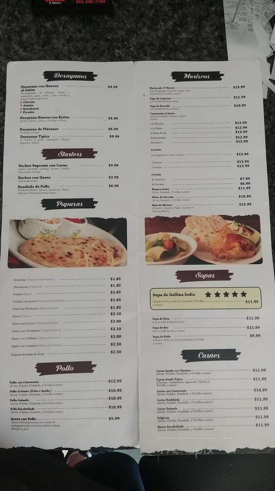 Restaurante El Majahual - Palmdale, CA