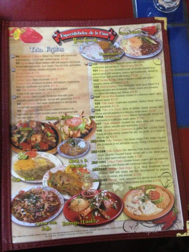 Los 2 Compadres - Washougal, WA menu_pic