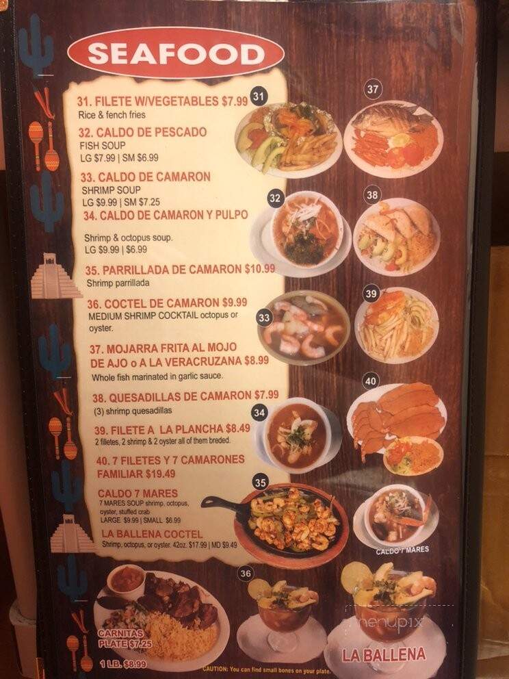 Los Dos Laredos - San Antonio, TX menu_pic