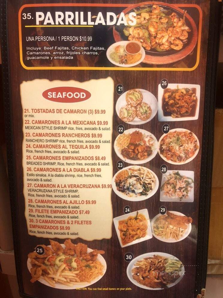 Los Dos Laredos - San Antonio, TX menu_pic
