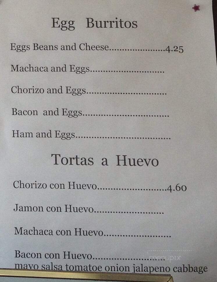 Los Frijolitos - Hacienda Heights, CA menu_pic