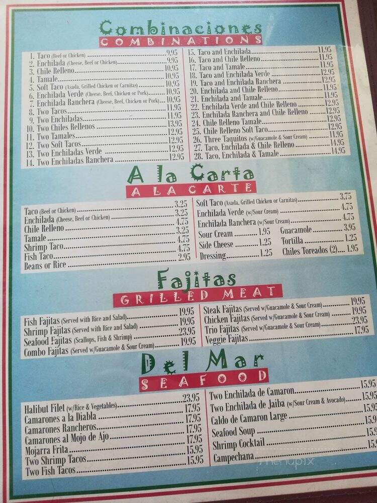 Los Gueros Mexican Restaurant - Monrovia, CA menu_pic