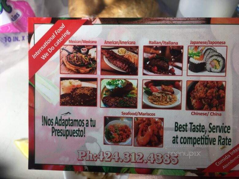 Los Jambados - Culver City, CA menu_pic