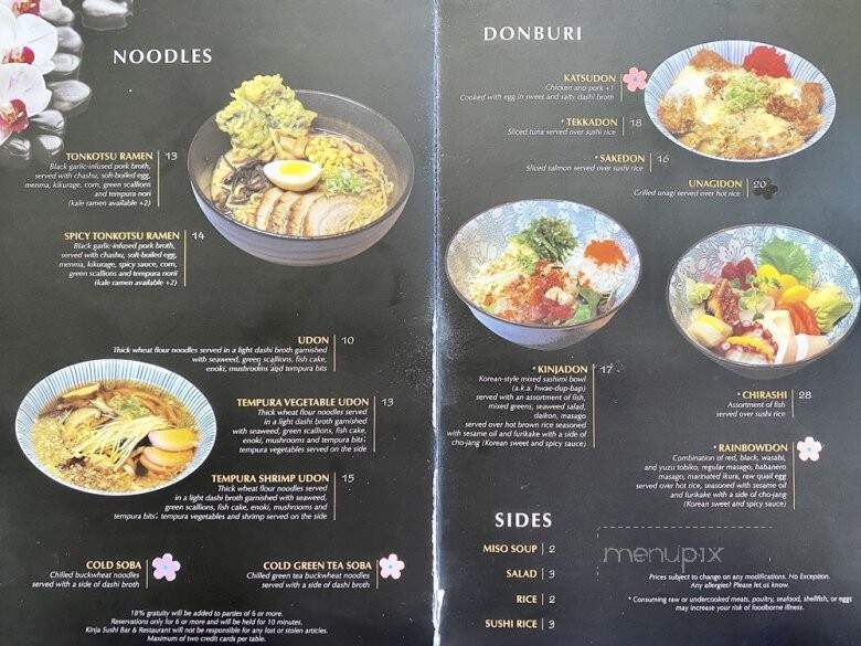 Los Kinjas - Oakland, CA menu_pic