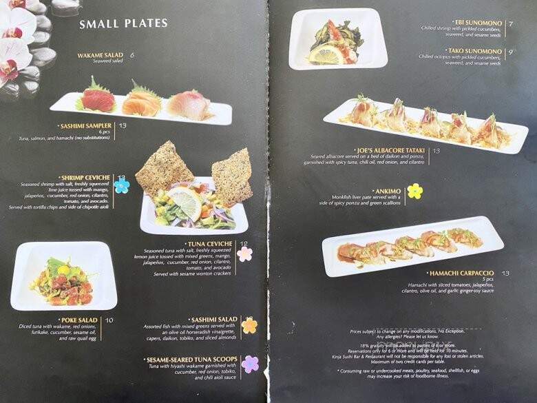 Los Kinjas - Oakland, CA menu_pic