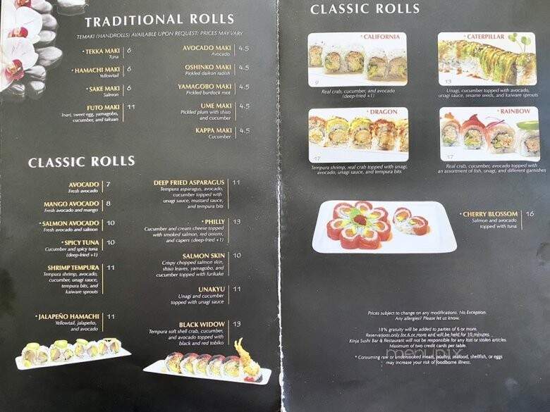Los Kinjas - Oakland, CA menu_pic