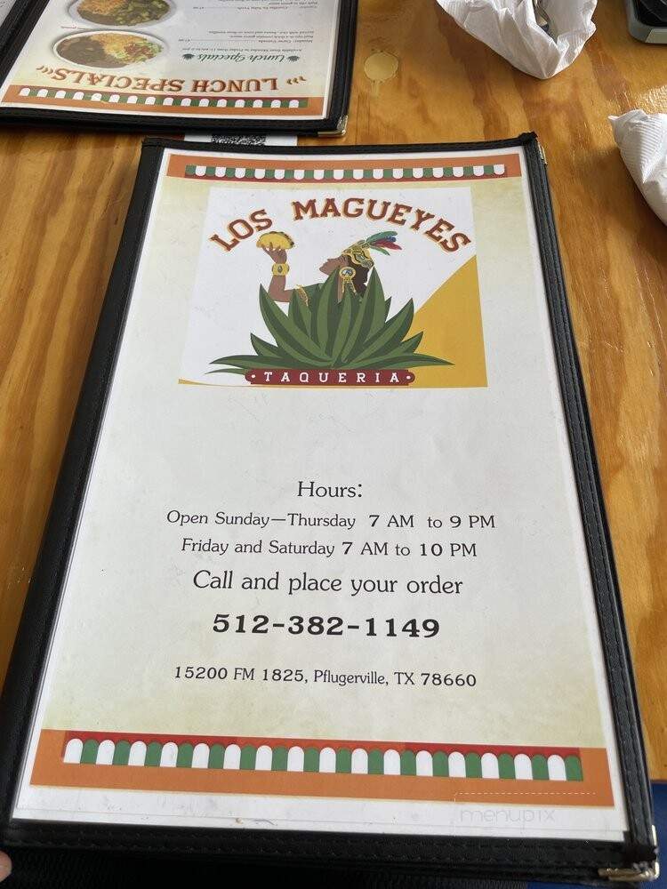 Los Magueyes Taqueria - Pflugerville, TX