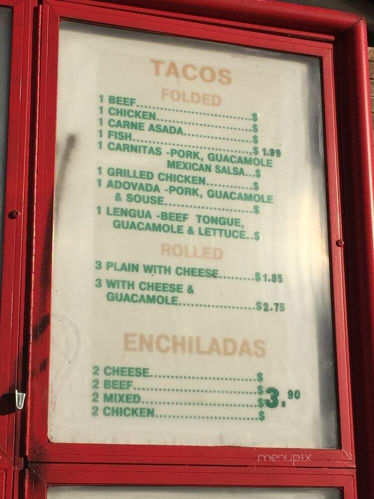Mexican Burrito - Wichita, KS menu_pic