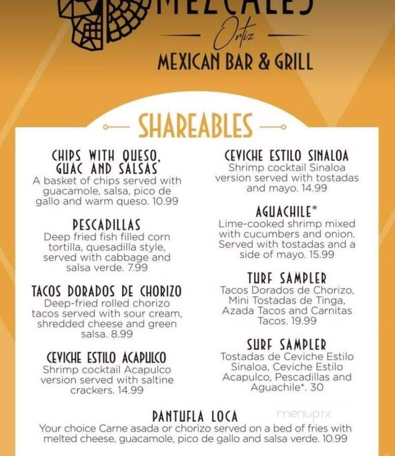Los Mezcales Ortiz - Fremont, NE menu_pic