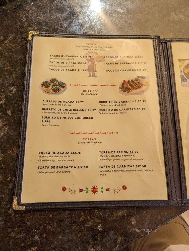 Los Olivos Mexican Restaurant - Albuquerque, NM menu_pic