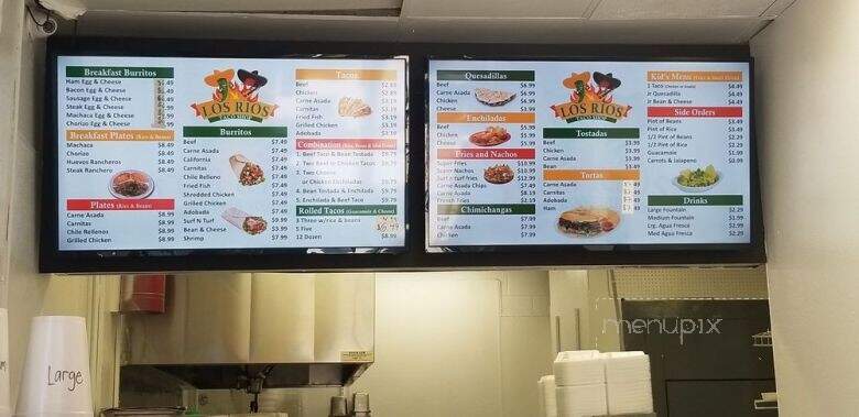Los Rios Taco Shop - Chula Vista, CA menu_pic