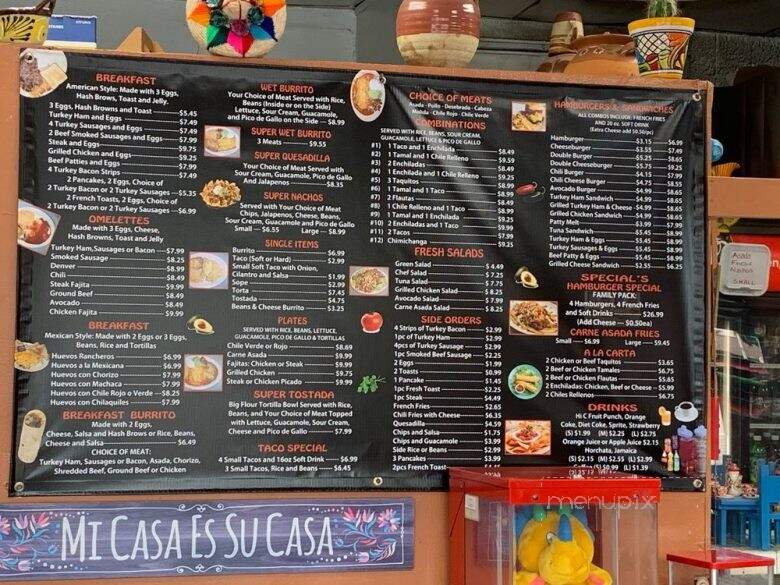 Lonsombreron Resaurant - Compton, CA menu_pic