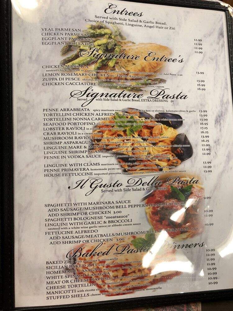 Lo Vasco's Pizza - Wellsville, PA menu_pic