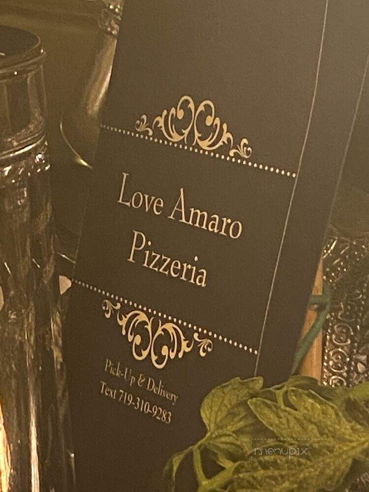 Love Amaro Pizzeria - Riverside, CA menu_pic